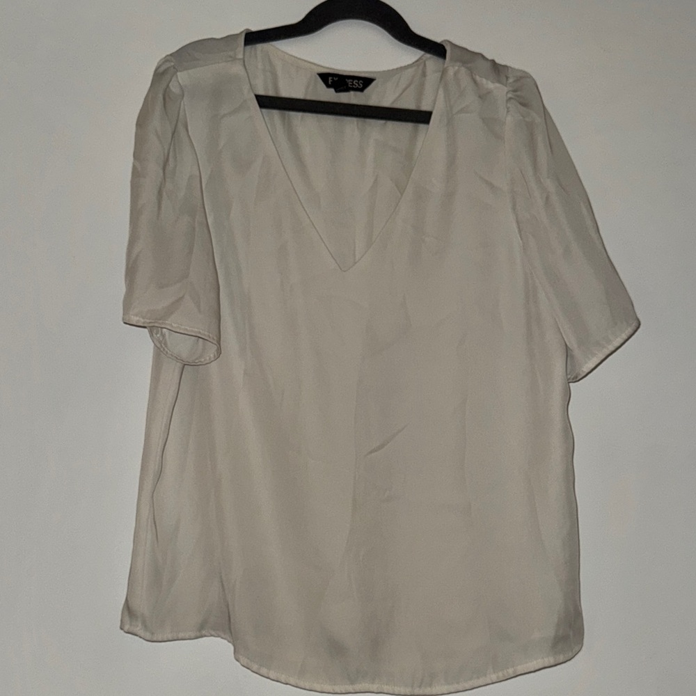 Express Elegant white Blouse